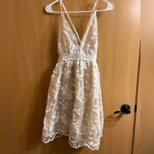 White dress